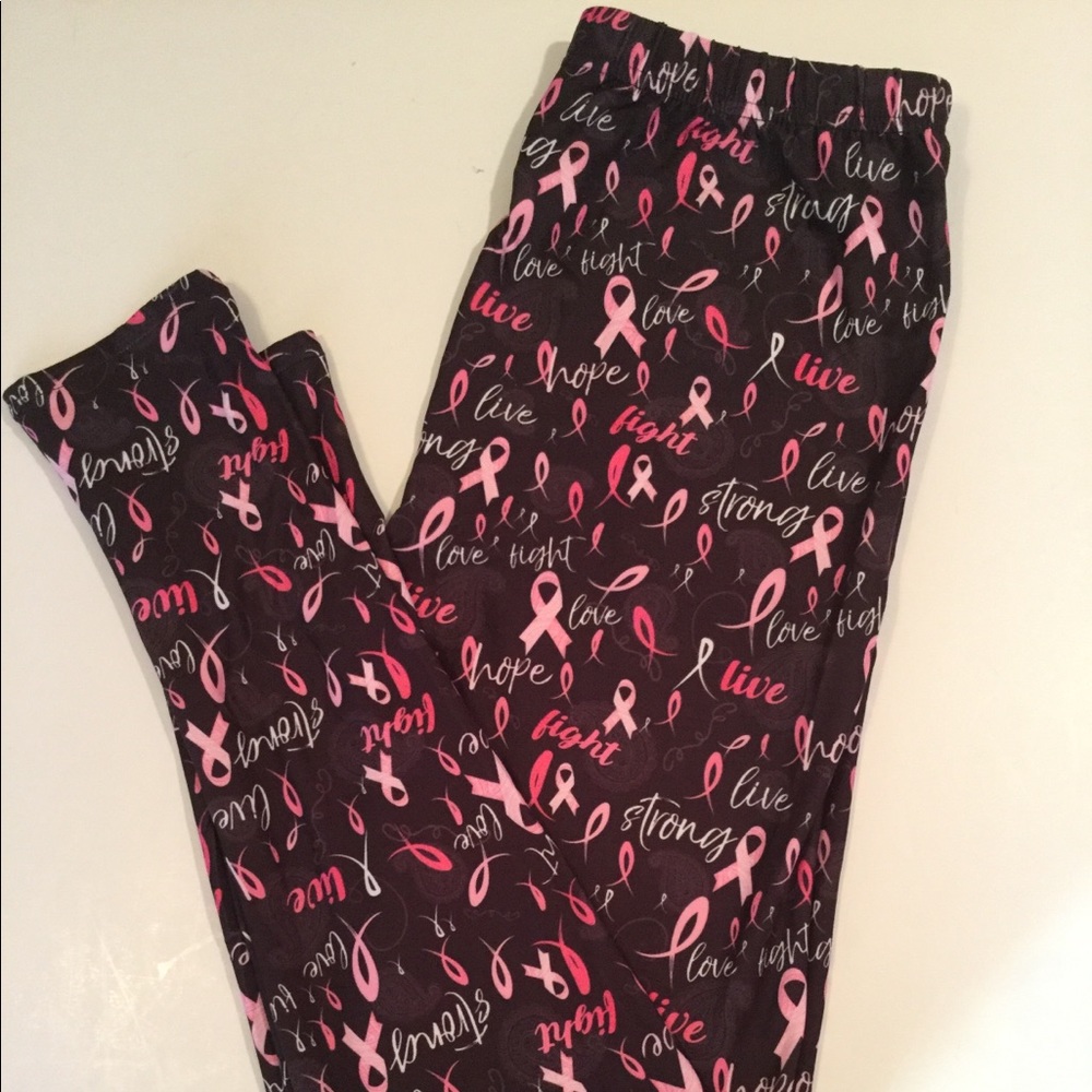 💄SOLD💄Pink Ribbon leggings